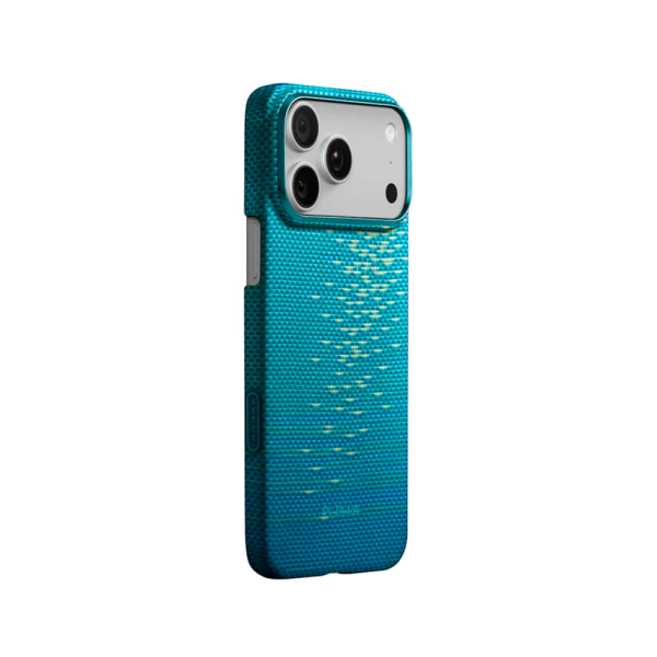 Pitaka чехол для iPhone 17 Pro Ultra-Slim Case PitaTap Lucid Blue MagSafe (синий)
