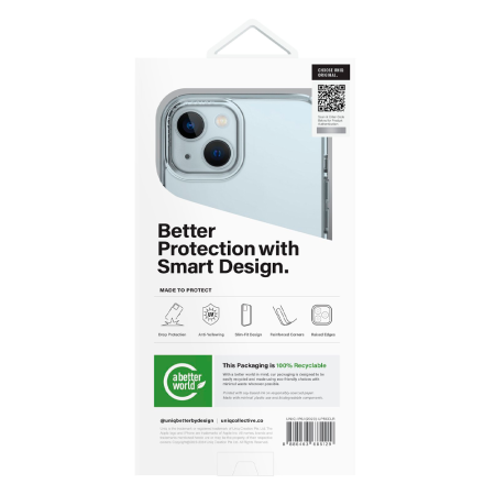 Uniq чехол для iPhone 15 Plus Lifepro Xtreme Clear (прозрачный) IP6.7(2023)-LPRXCLR