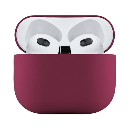 uBear чехол для AirPods 3 cиликоновый (темно-фиолетовый) CS64DP04-AP21