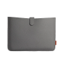 Bustha чехол-папка для MacBook 13.6 Jump Slim Leather (серый) BST755381