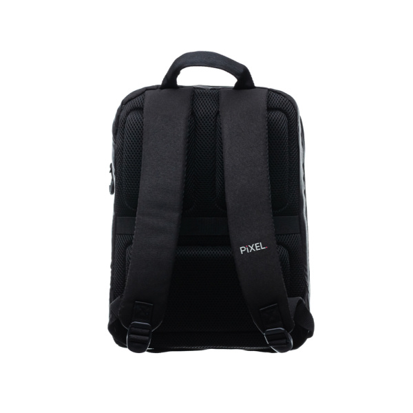 PixelBag рюкзак 13" с LED-дисплеем Pixel Plus Black Moon (черный) + внешний павербанк GOLF 10000 mAh