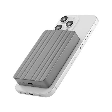 uBear внешний аккумулятор MagSafe Icon Qi2 20W 10000mAh (серый) PB15SG10000-PDM