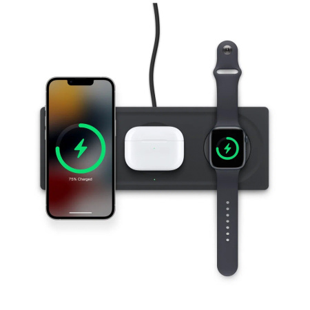 Belkin БЗУ 3 в 1 MagSafe Boost Charge Pro (черный) WIZ016myBK