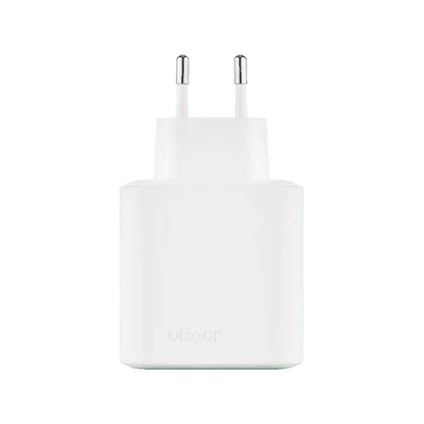 uBear СЗУ Wall charger Motion 67W 2x Type-C (белый) WC15WH67-2C