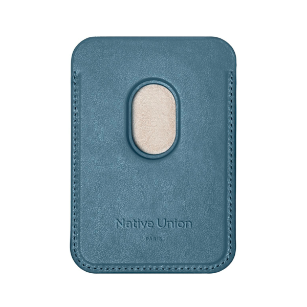 Native Union бумажник MagSafe (Re)Classic Card Wallet (синий) RECLA-NAV-WAL