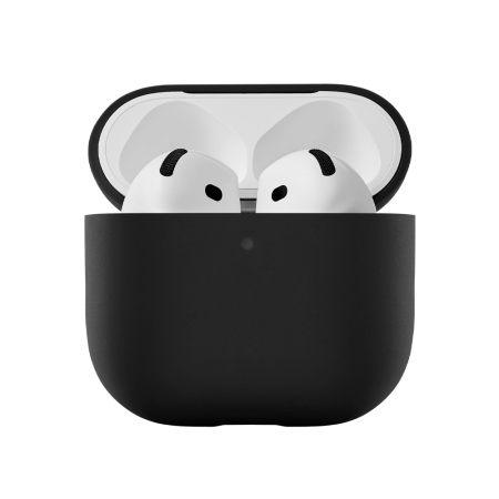 uBear чехол для AirPods 4 cиликоновый Touch Pro (черный) CS491BL15TP-AP4