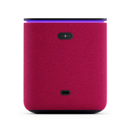 Yandex умная колонка с поддержкой ZigBee Яндекс.Станция Миди (малиновый) YNDX-00054PNK