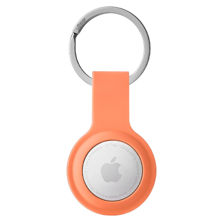 uBear силиконовый брелок для AirTag Ring Case с кольцом (оранжевый) CS97OR01THR-AT1