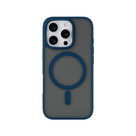 uBear чехол для iPhone 16 Pro Max Cloud Mag Case MagSafe (темно-синий) CS436DB69PMT-I24M