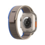 Apple ремешок Trail Loop 46/49 мм (S/M) (синий/серый) MQEJ3ZM/A