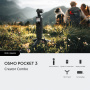DJI экшн-камера Osmo Pocket 3 Creator Combo (черный)
