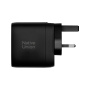 Native Union СЗУ PD Fast GaN Charger 67W 2х Type-C + USB A (черный) FAST-PD67-BLK-2CA