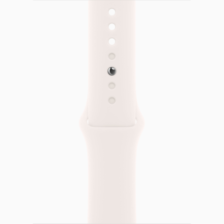 Apple Watch 11 46mm, алюминий, розовый, спортивный розовый ремешок S/M
