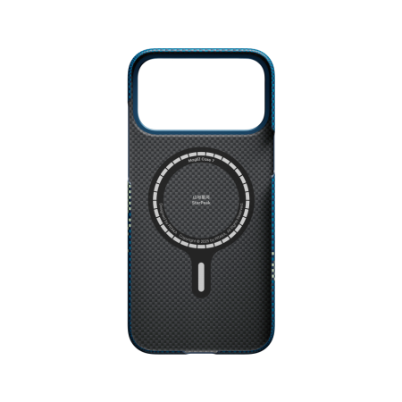 Pitaka чехол для iPhone 17 Pro Ultra-Slim Case PitaTap Milky Way MagSafe (синий)