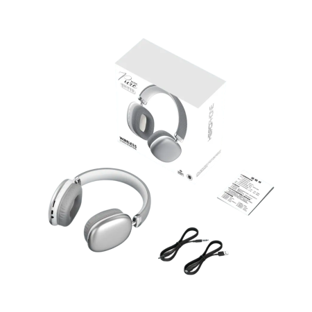 SMWNET наушники беспроводные накладные SY-T10 (серебристый)