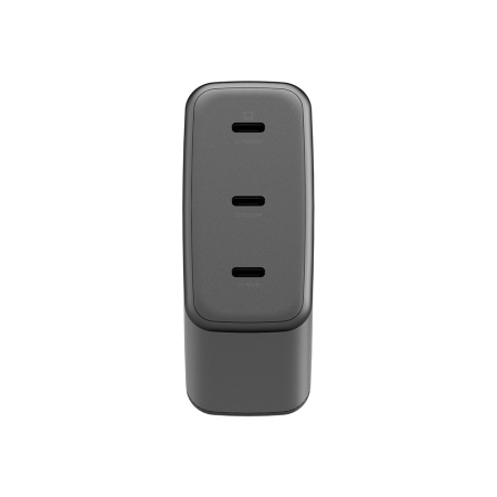 EnergEA СЗУ AmpCharge GaN 100W 3x Type-C (серый) CHR-AC3C-GAN100EU