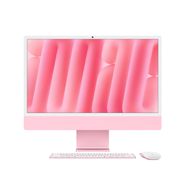 Apple iMac 24" 2024 M4 10CPU/10GPU/16GB/256GB SSD (розовый)