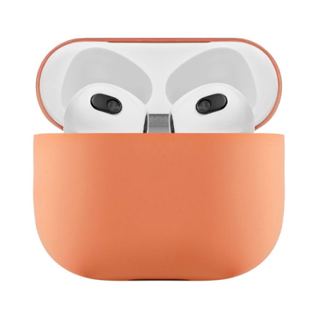 uBear чехол для AirPods 3 cиликоновый (оранжевый) CS64OR04-AP21