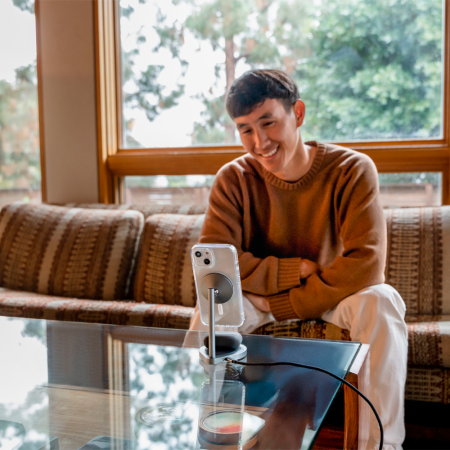 uBear чехол для iPhone 15 Real Mag Case MagSafe (прозрачный) CS252TT61RL-I23M