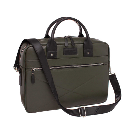 Lakestone сумка для MacBook 15.3 Bartley нат. кожа (темно-зеленый) 923201/GN/B