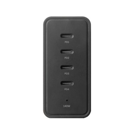 Native Union СЗУ PD Fast GaN Charger 140W 4x Type-C (черный) FAST-PD140-BLK-EU