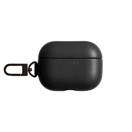Mujjo чехол для AirPods Pro 2 Leather Case (черный) MUJJO-AP-001-BK