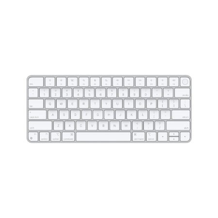 Apple клавиатура беспроводная Magic Keyboard с цифровой панелью и Touch ID Eng (белый) MK2C3