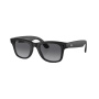 Ray-Ban экшн камера-очки Wayfarer M (Матовая черная оправа/Polar Gradient Graphite) (черн) 601ST350