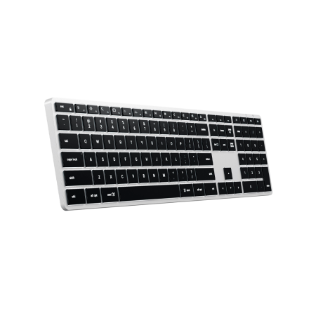 Satechi клавиатура беспроводная Slim X3 Rus (серебристый) ST-BTSX3S-RU