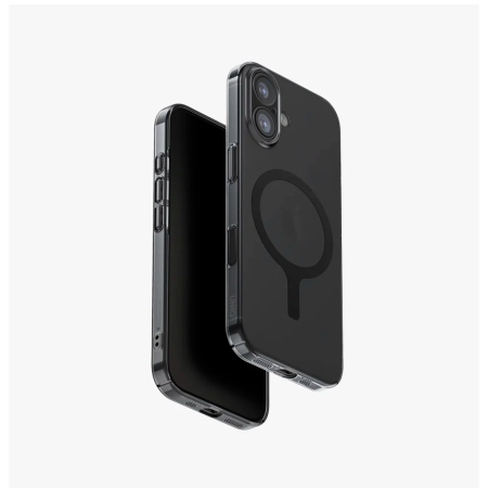 Uniq чехол для iPhone 17 Airsuit MagSafe (темно-прозрачный) IP6.3(2025)-ASMGSMK