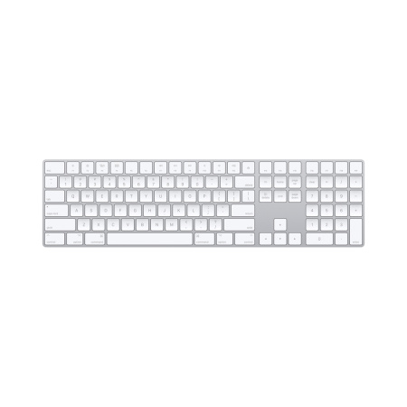 Apple клавиатура беспроводная Magic Keyboard с цифровой панелью Eng (белый) MQ052