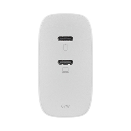 Native Union СЗУ PD Fast GaN Charger 67W 2х Type-C (белый) FAST-PD67-WHT-INT