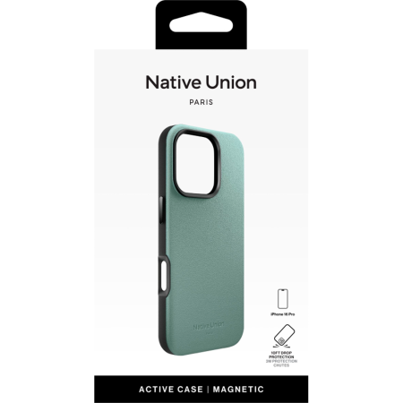 Native Union чехол для iPhone 16 Pro Max Active Case MagSafe (зеленый) ACTCSE-GRN-NP24PM