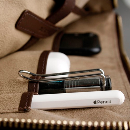 Bustha чехол-папка для MacBook 13.6 Zip Folio Leather (темно-зеленый) BST755120