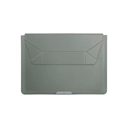 Uniq чехол-папка для MacBook 14.2 Oslo V.2 PU leather Magnetic Laptop (зеленый) OSLO(14)-LICHENGREEN