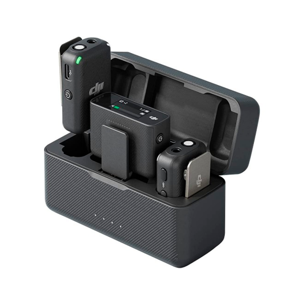 DJI петличный микрофон беспроводной MIC 2 (1 TX + 1 RX) (черный)