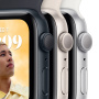 Apple Watch SE 2 44mm, тёмная ночь, спортивный черный ремешок S/M